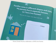 Load image into Gallery viewer, Home Sweet Homes Co-parenting Journal Celebrates Two Homes
